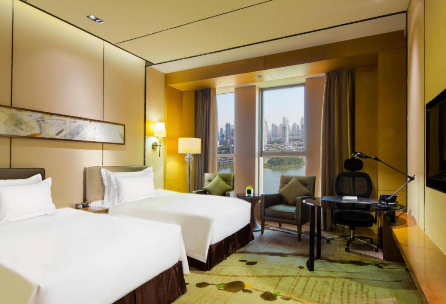 Crowne Plaza Tianjin Meijiangnan, an IHG Hotel Bagian luar foto
